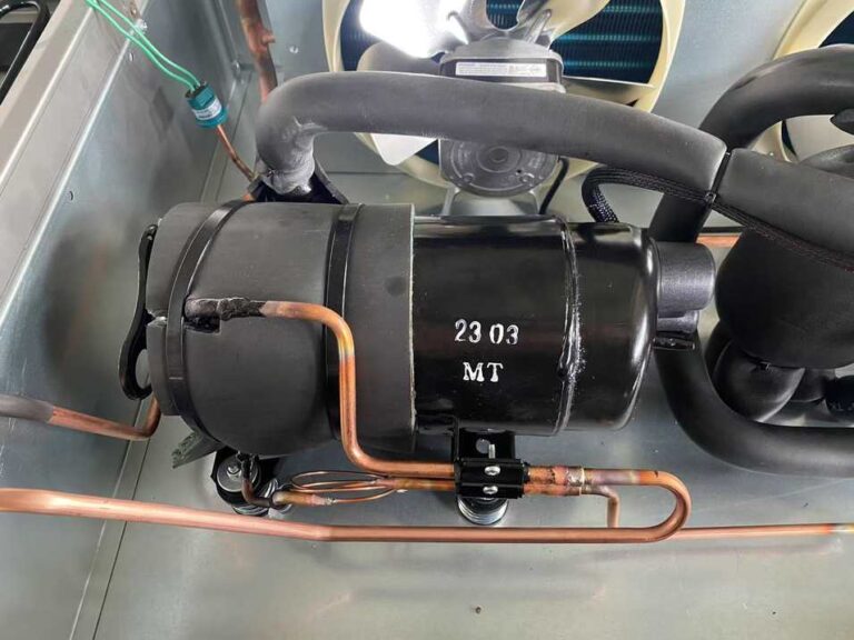 Indoor condensing unit Sanyo liquid injection compressor
