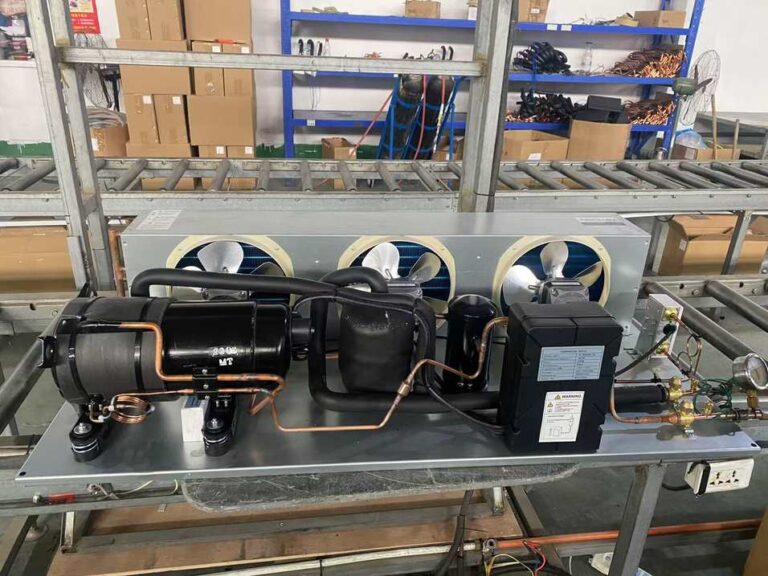 Indoor condensing unit production Glen Refrigeration