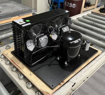 Water dispenser cooling condensing unit